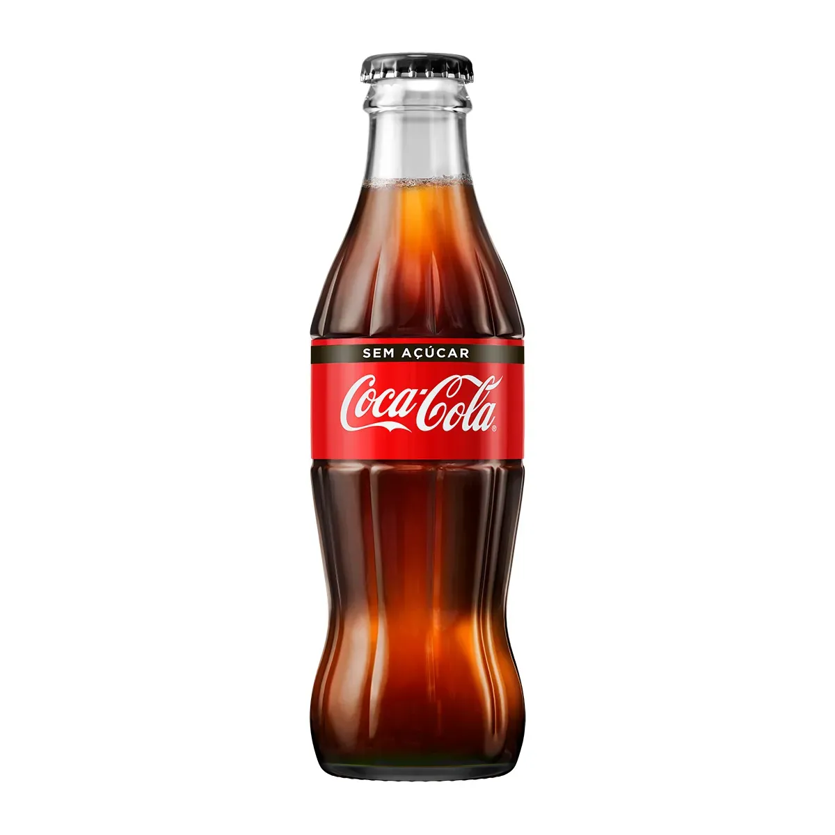 Refrigerante Coca-Cola Sem Açúcar Vidro 250ML