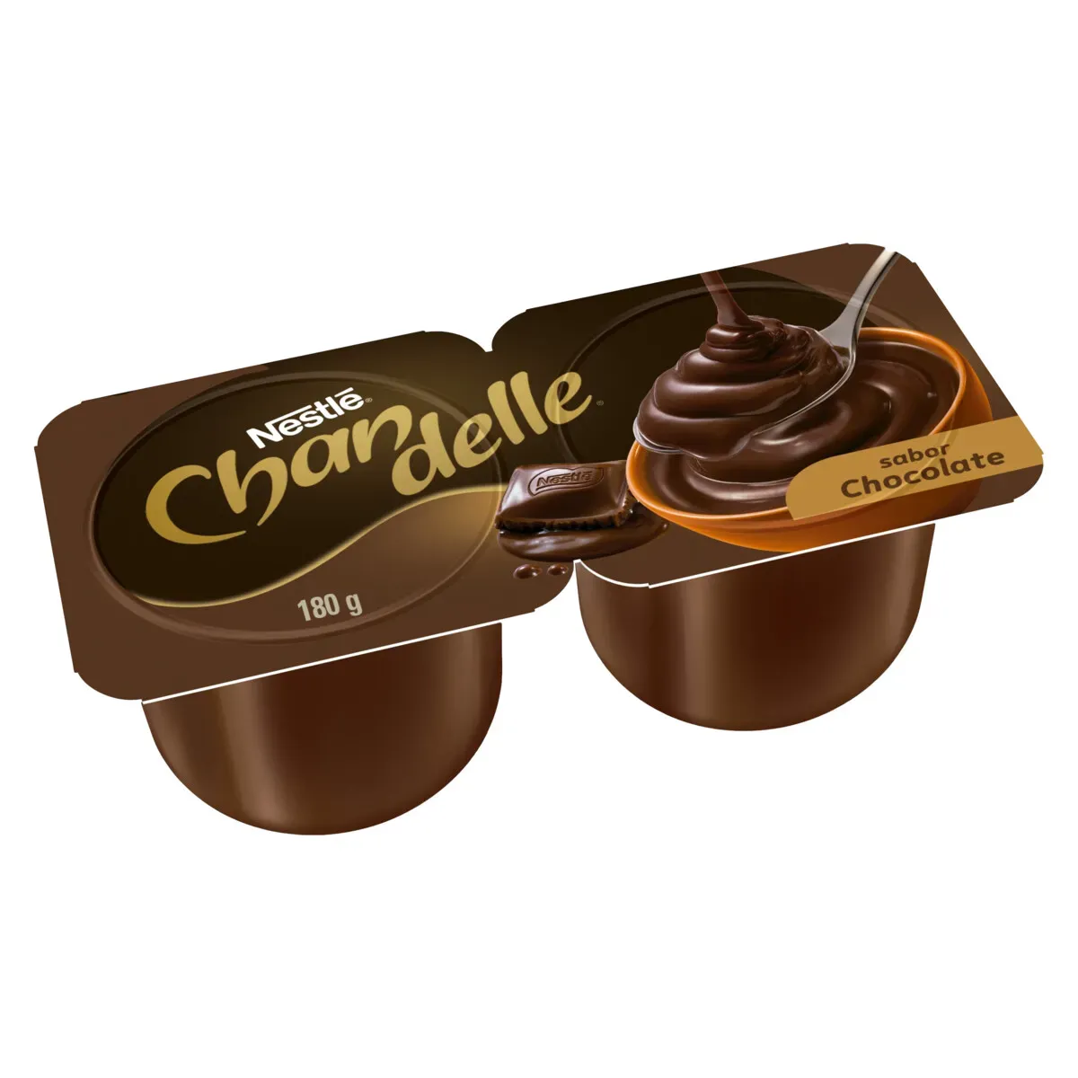 Sobremesa Chocolate Chandelle Nestlé 180G 2UN