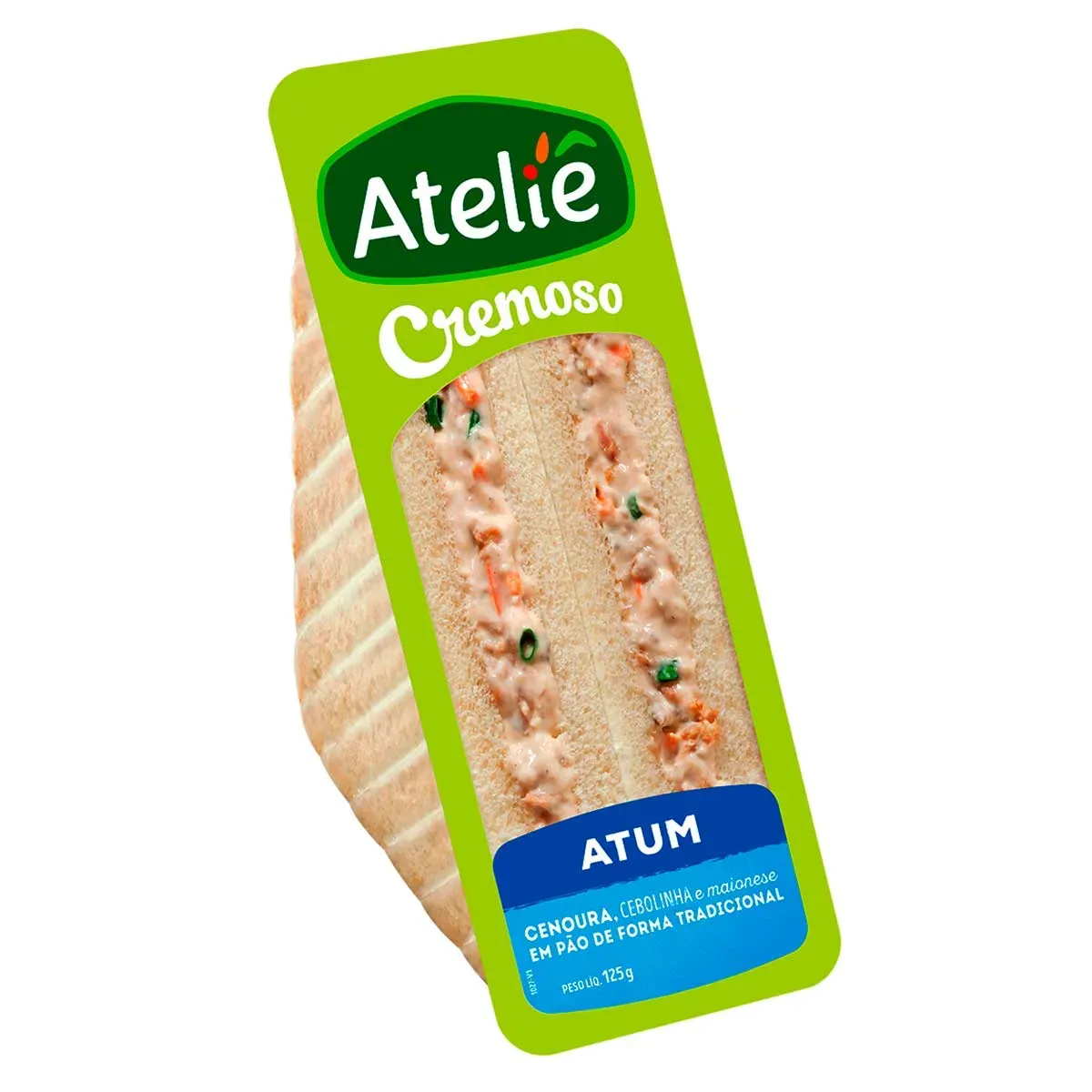 Sanduíche Natural Atum Cremoso Ateliê 125G
