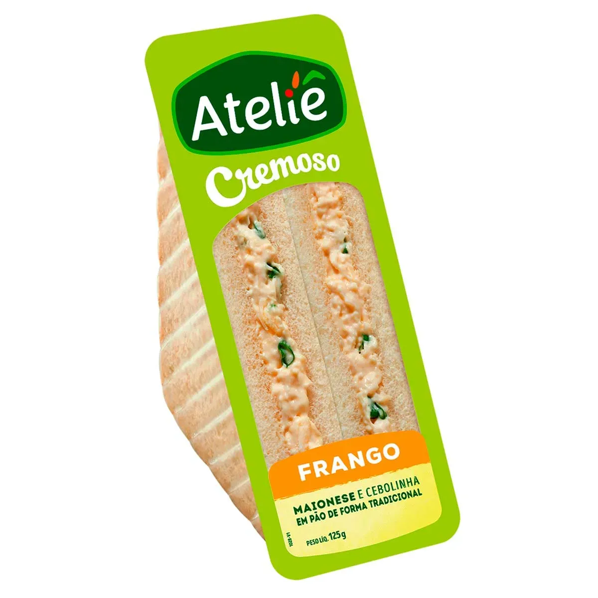 Sanduíche Natural Frango Cremoso Ateliê 125G