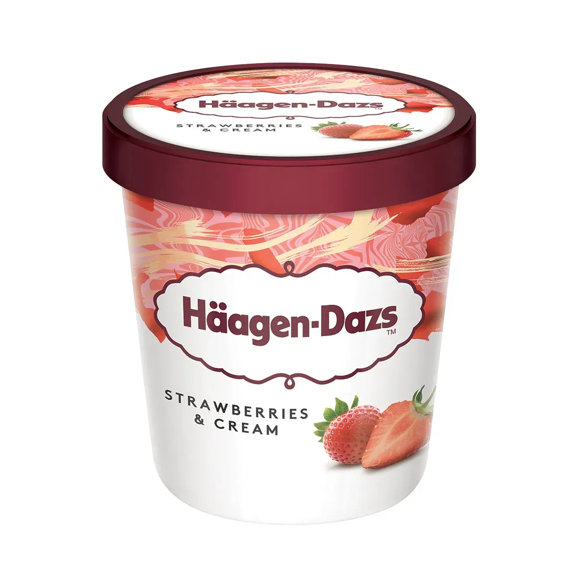 Sorvete de Morango Häagen-Dazs 473ML