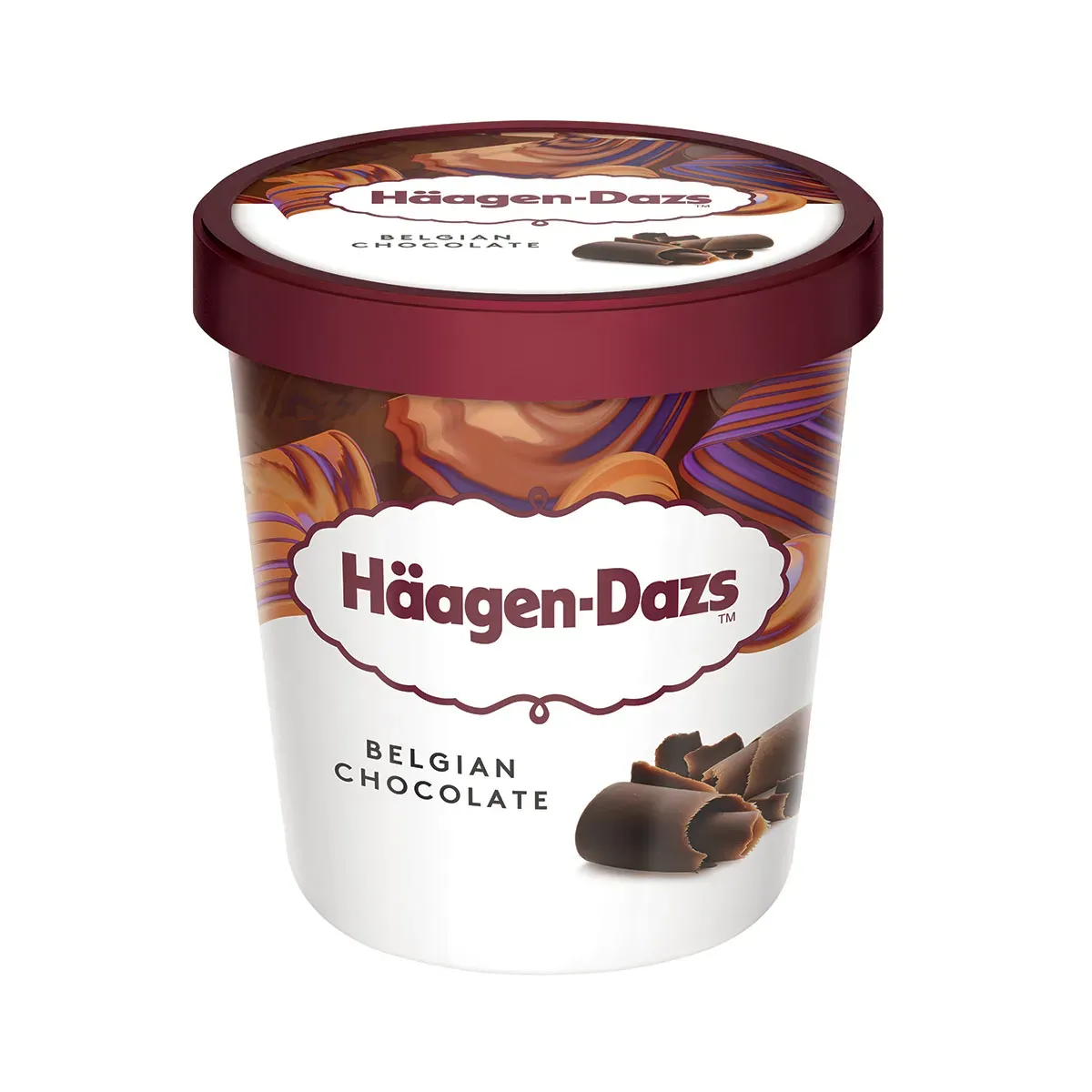 Sorvete de Chocolate Belga Häagen-Dazs 473ML