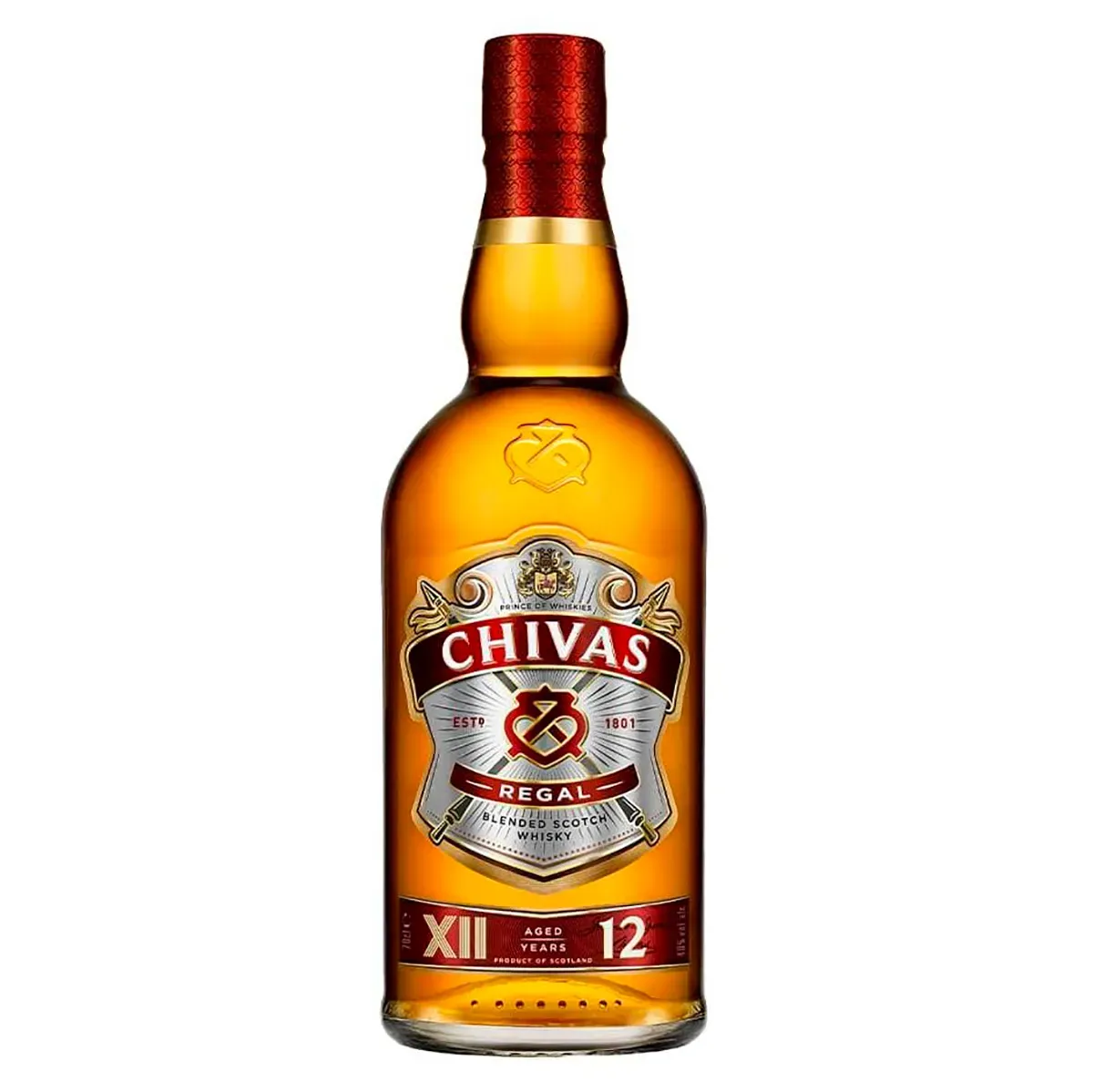 Whisky Chivas Regal Escocês 12 Anos 750ML