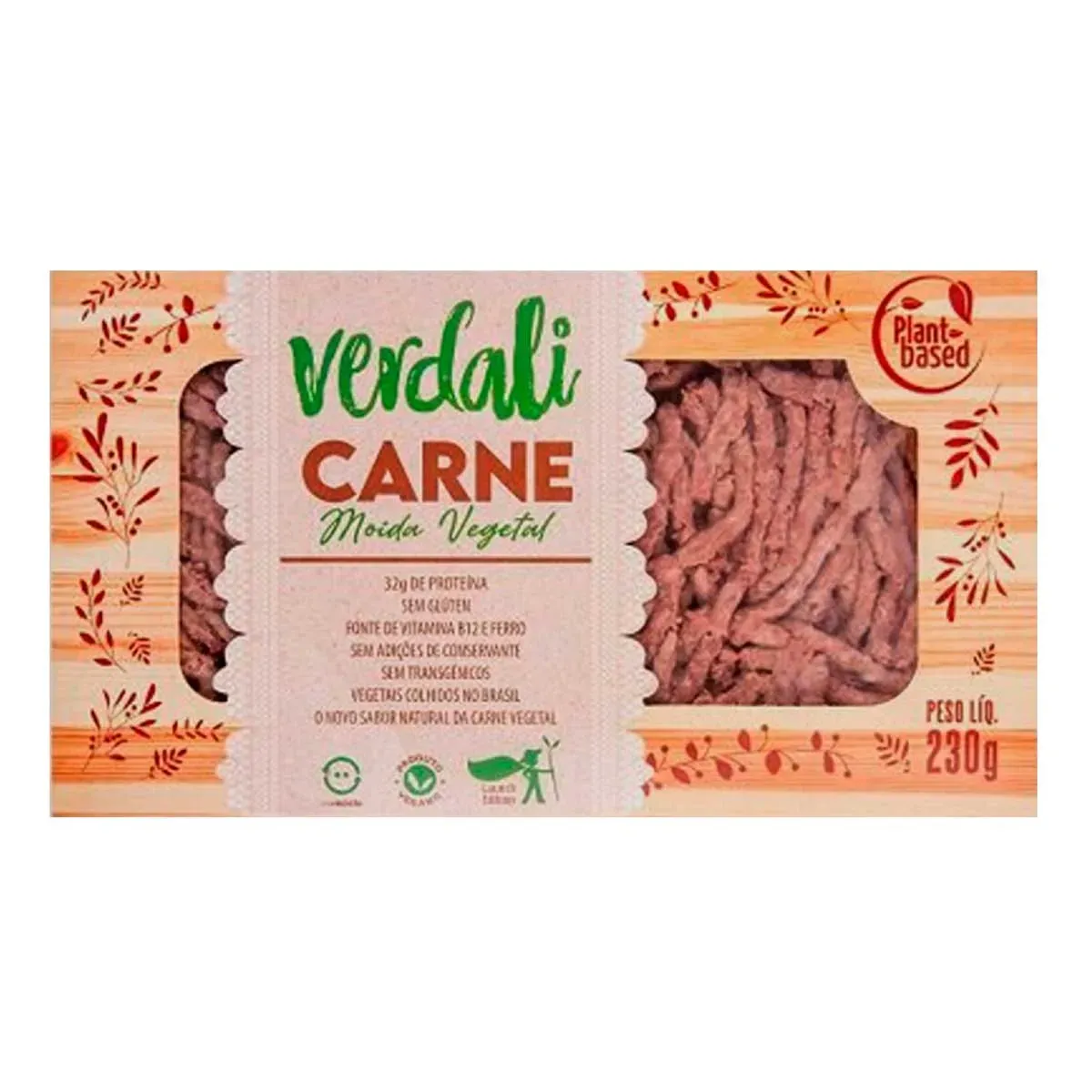 Carne Moída Vegetal Verdali 230G