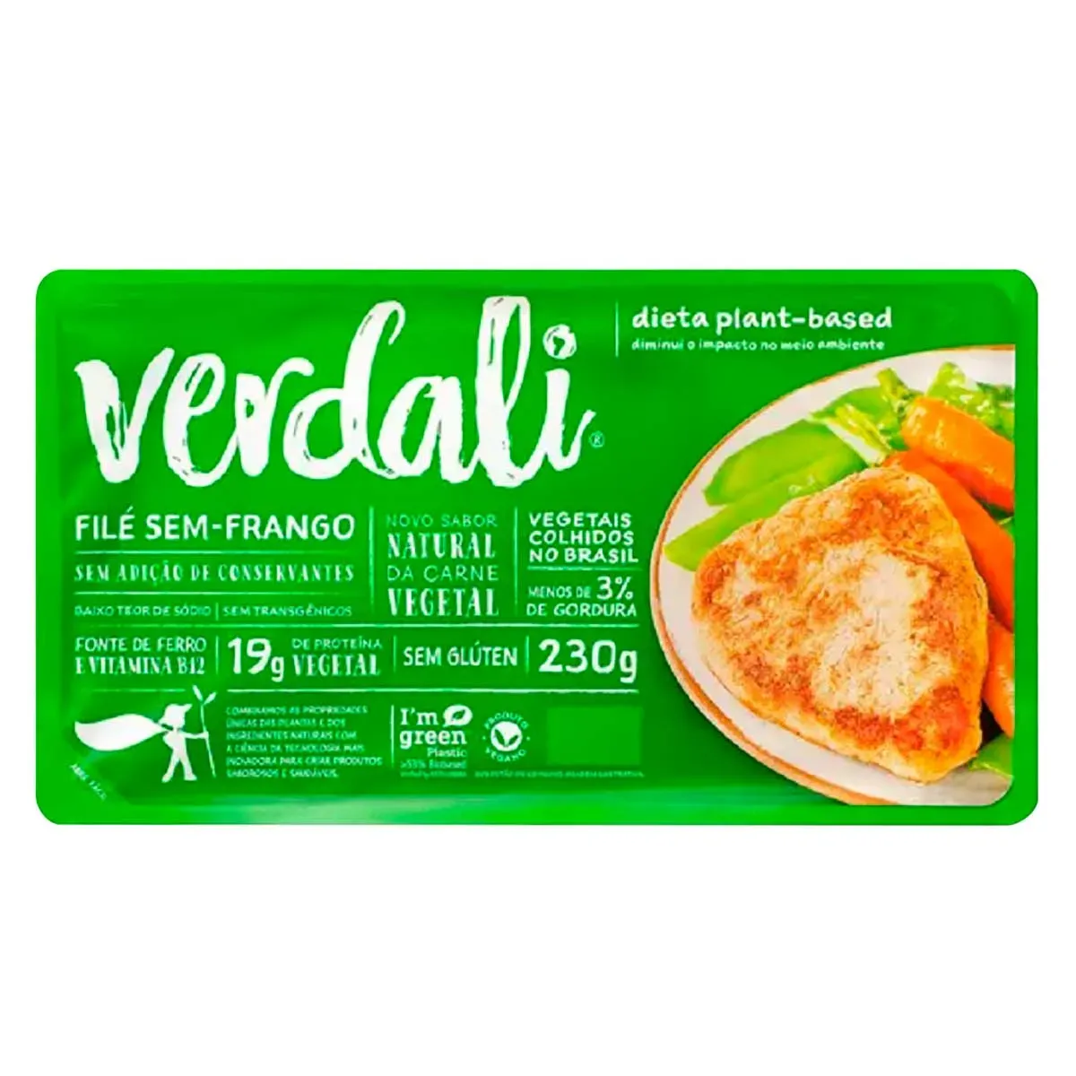 Filé sem Frango Verdali 230G