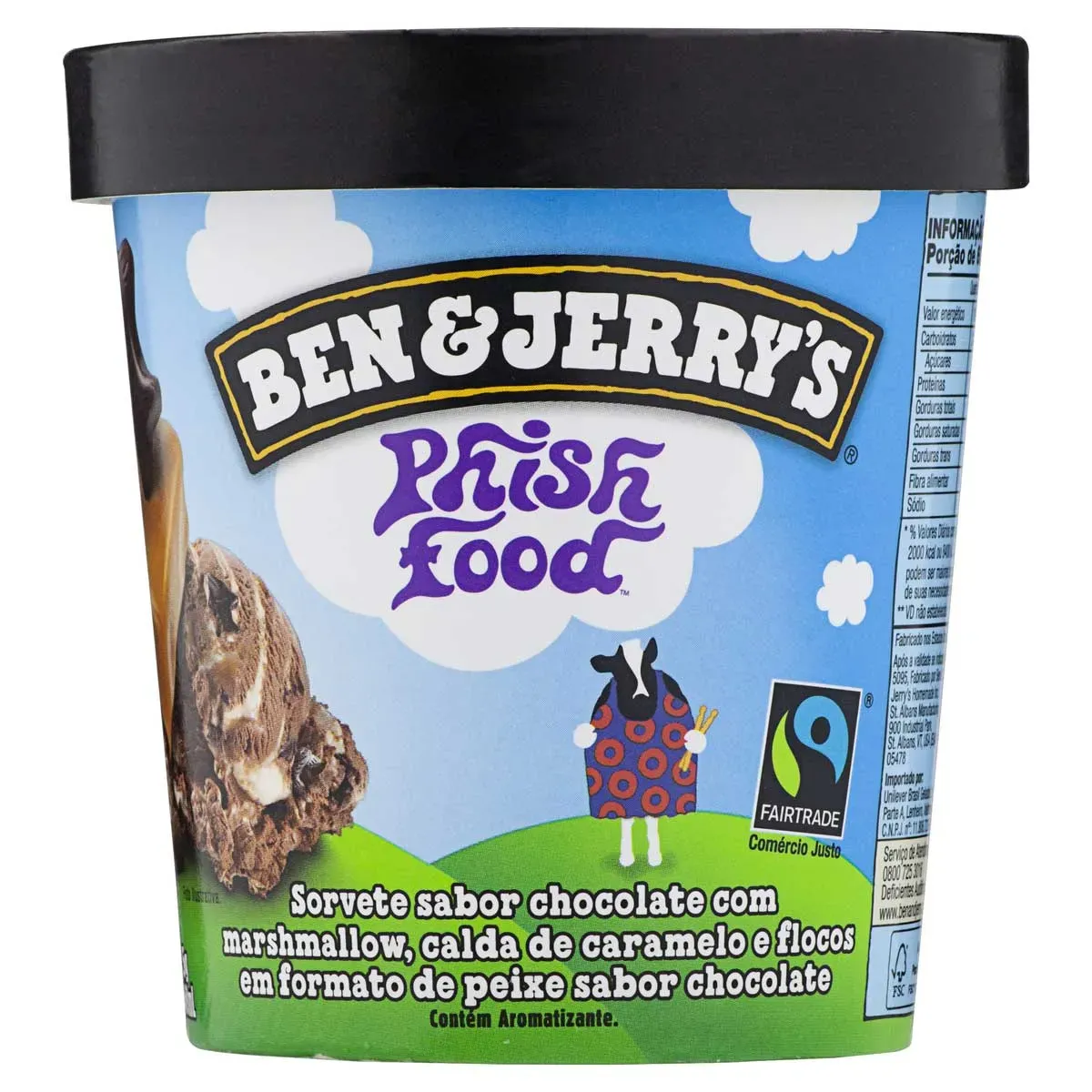 Sorvete Phish Food Ben & Jerry's 458ML