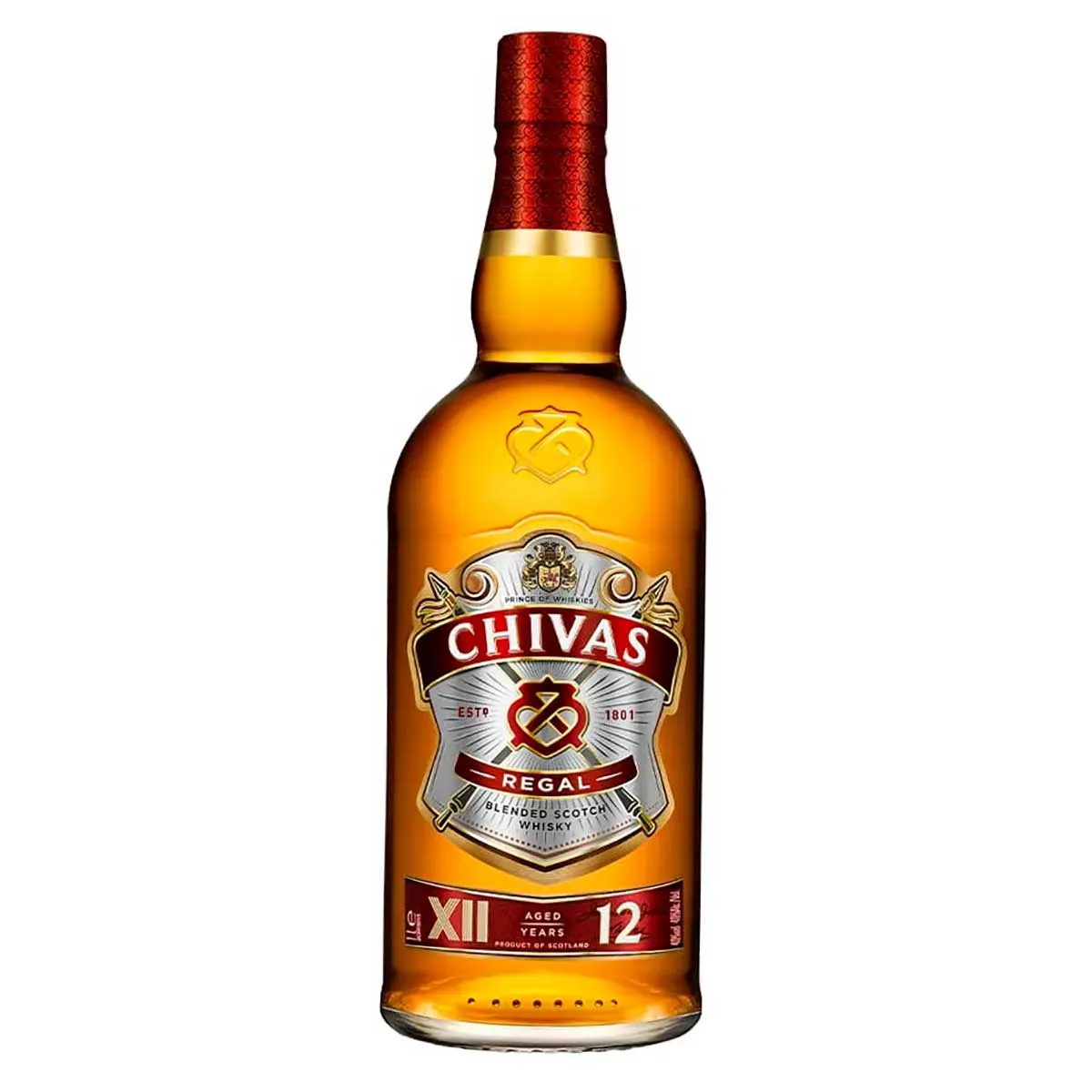 Whisky Chivas Regal Escocês 12 Anos 1L