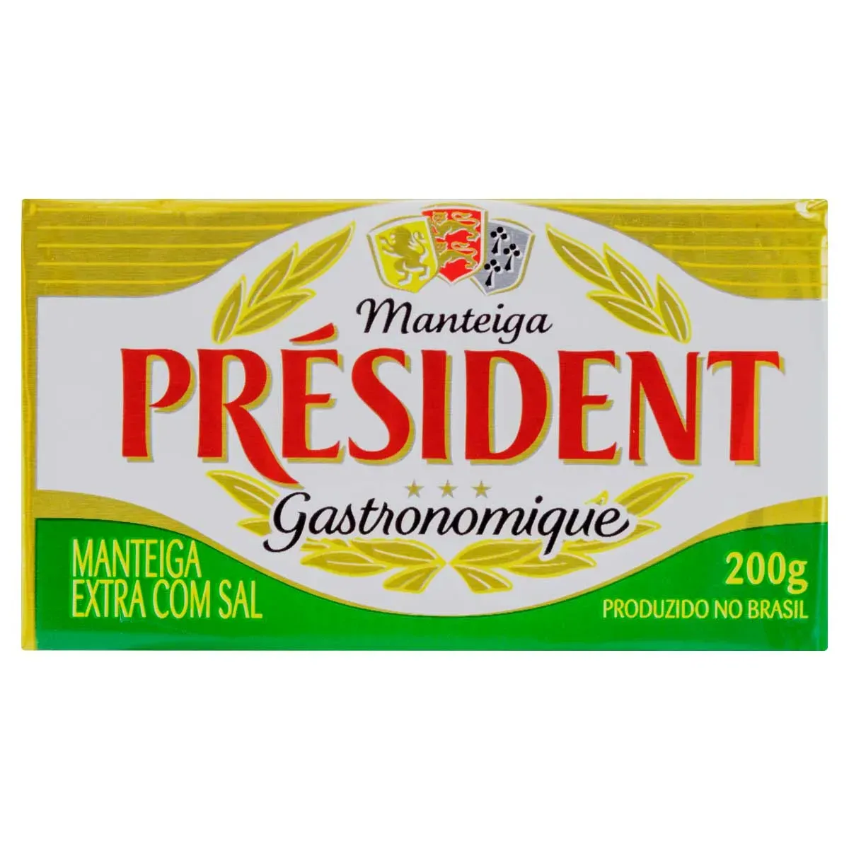 Manteiga com Sal Président Tablete 200G