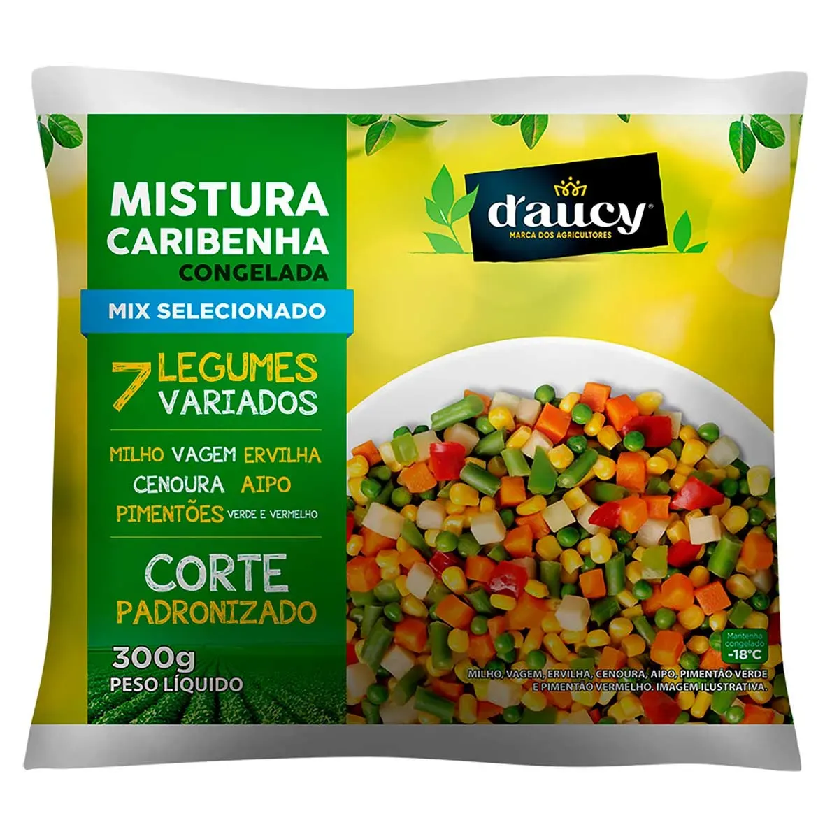 Mix de Legumes Caribenha Daucy 300G