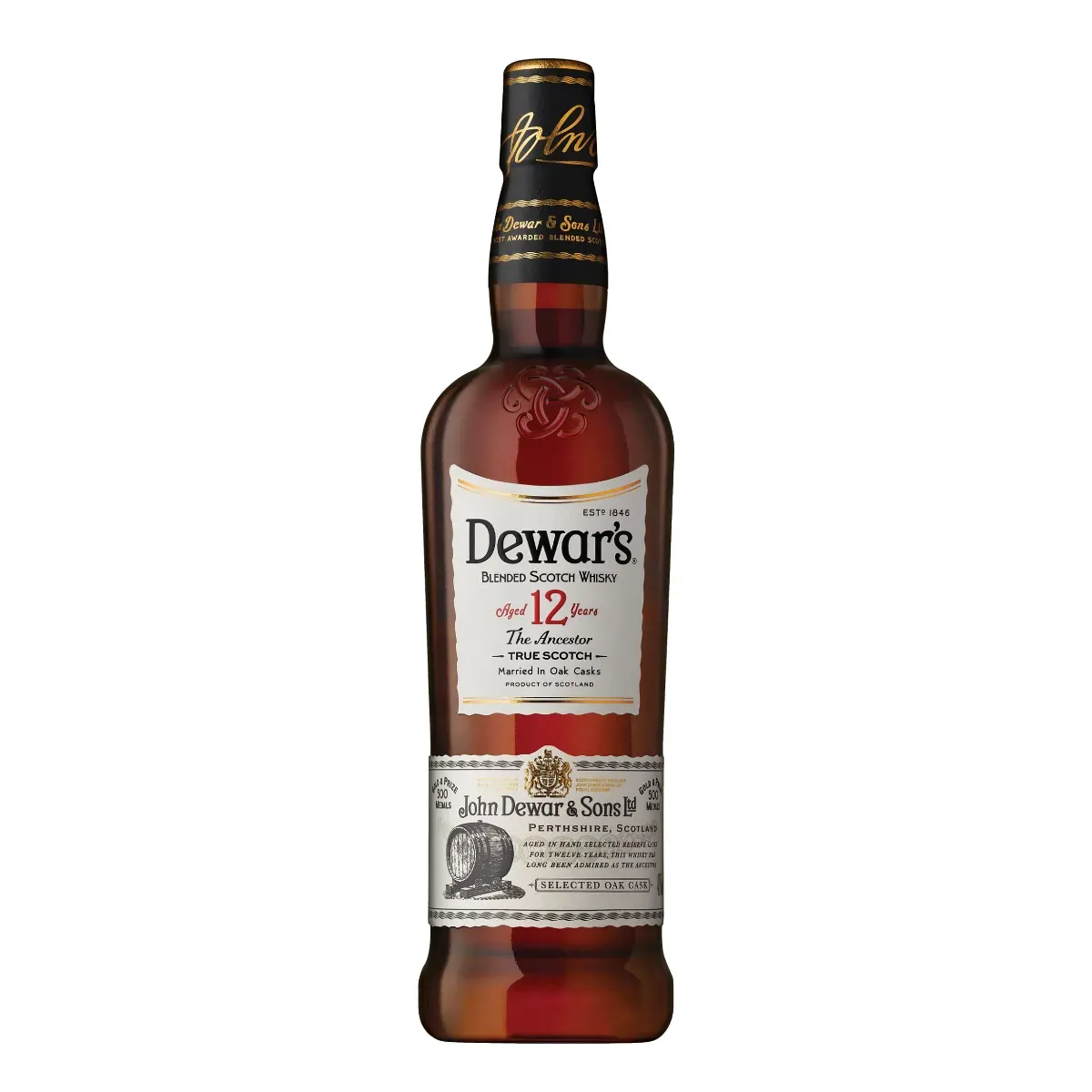 Whisky Dewars 12 Anos 750ML