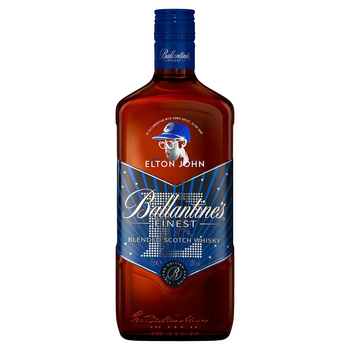 Whisky Ballantine's Finest Elton John 750ML