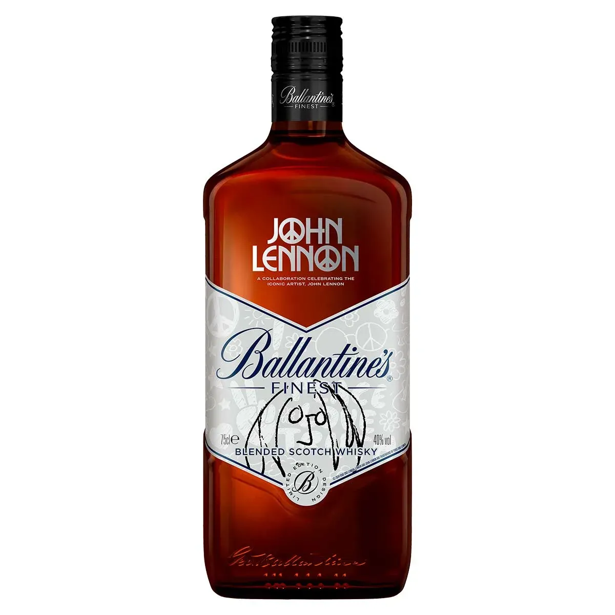 Whisky Ballantine's Finest John Lennon 750ML