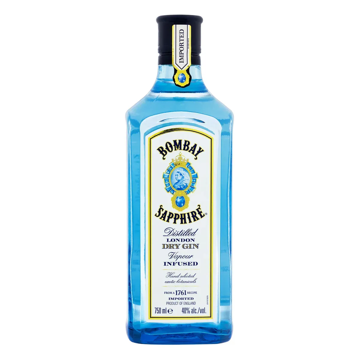 Gin London Dry Bombay Sapphire 750ML