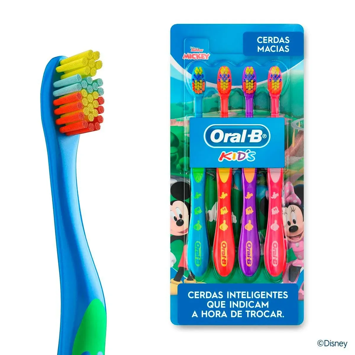 Escova de Dente Kids Mickey Oral-B 4UN