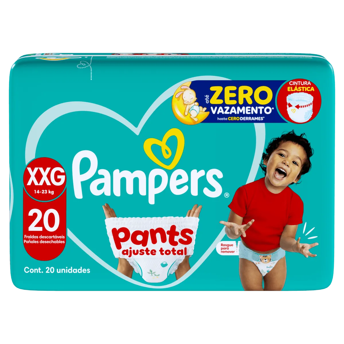 Fralda Descartável Infantil Pants Pampers 20UN