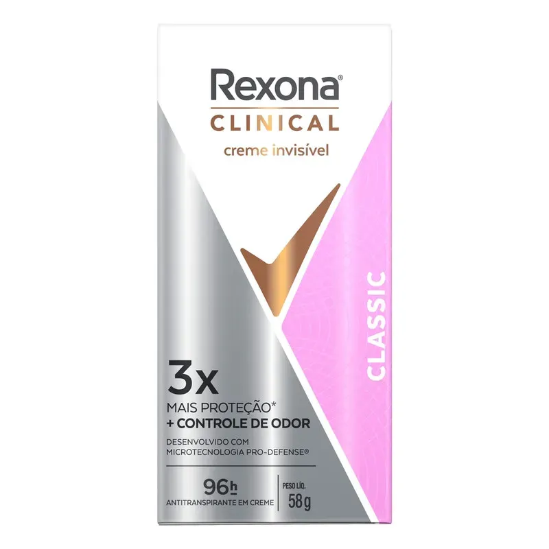 Desodorante Clinical Clean Rexona 58G