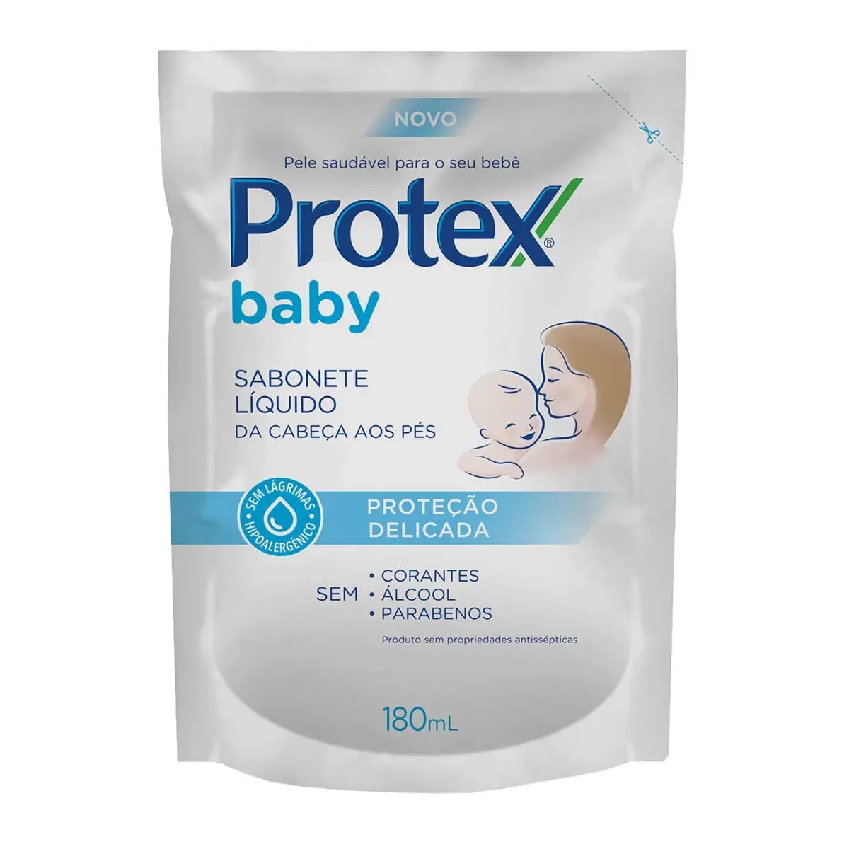 Sabonete Líquido Infantil bebês Baby Protex 180ML