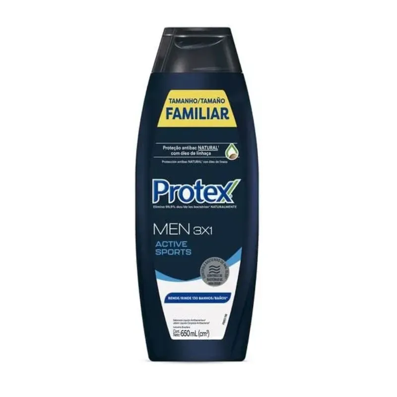 Sabonete Liquido Men Sport Com Protex 650ML