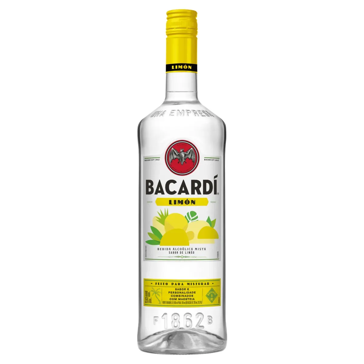 Bebida Mista Alcoólica Limão Bacardí 700ML
