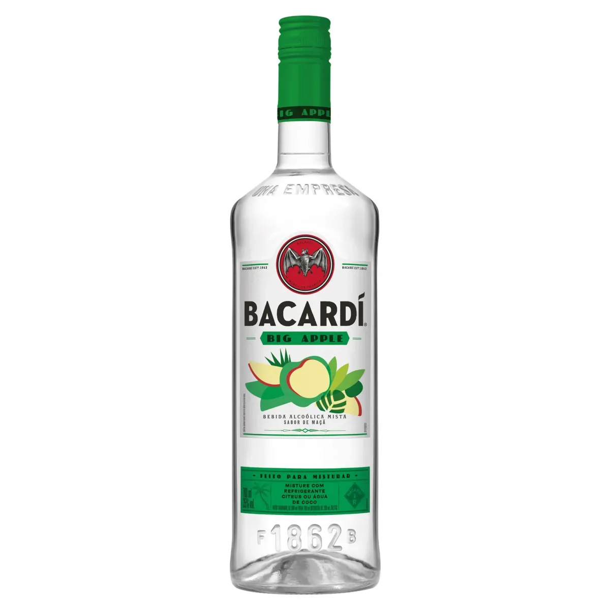 Bebida Mista Alcoólica Big Apple Bacardí 700ML