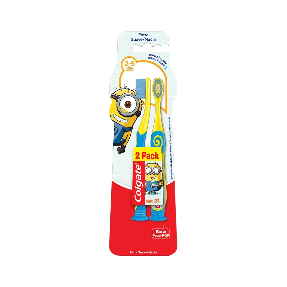 Escova Dental Infantil Minions Colgate 2UN