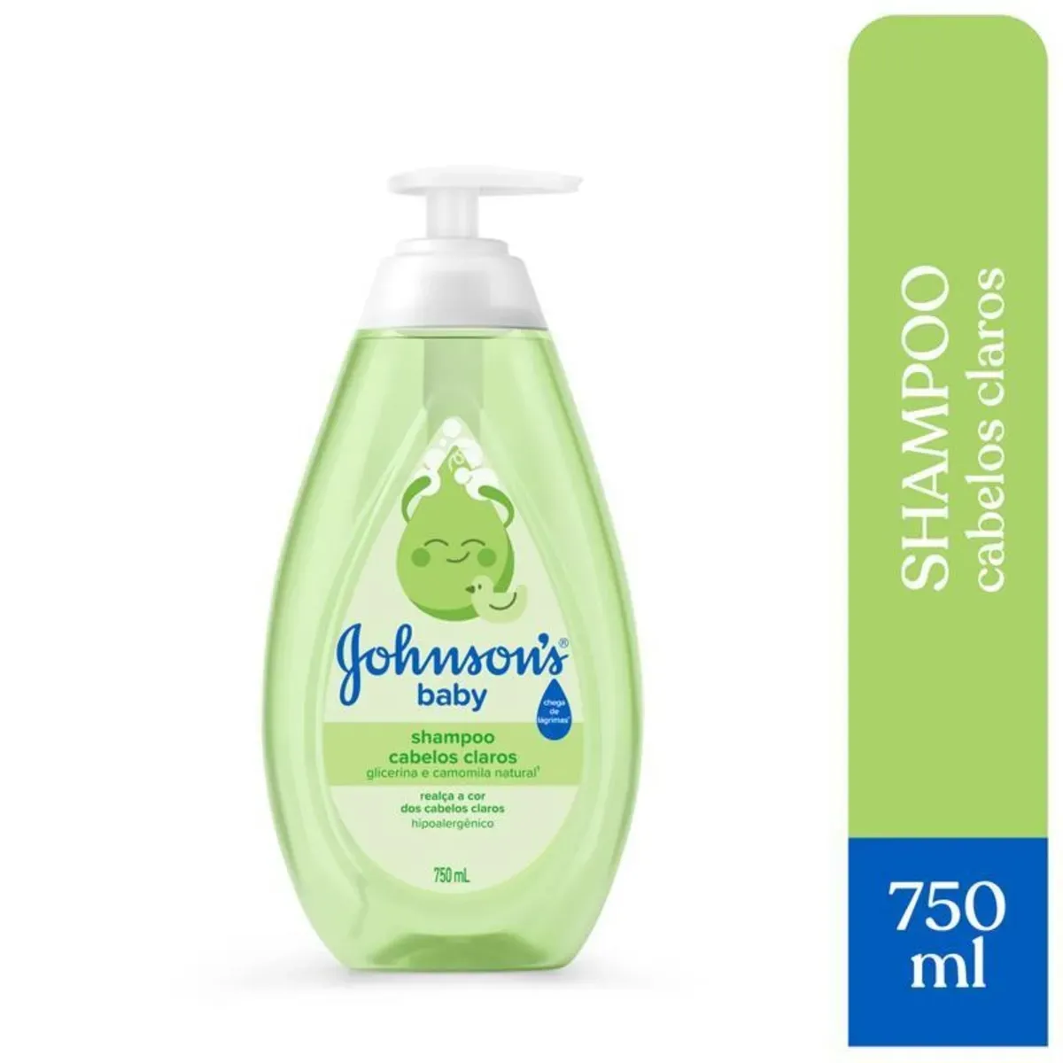 Shampoo Bebê Cabelos Claros 's Baby Johnson 750ML