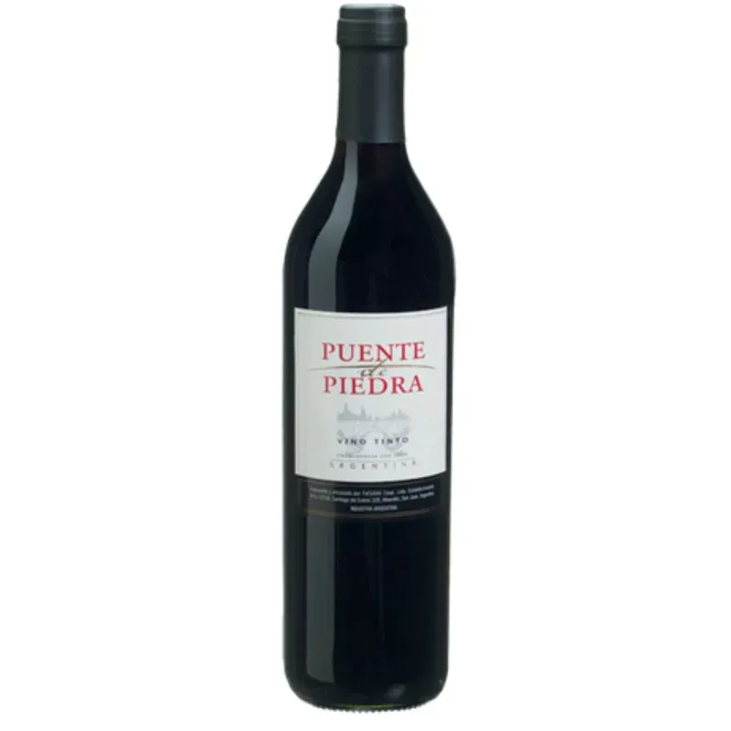 Vinho Tinto Argentino Meio Puente de Piedra 750ML