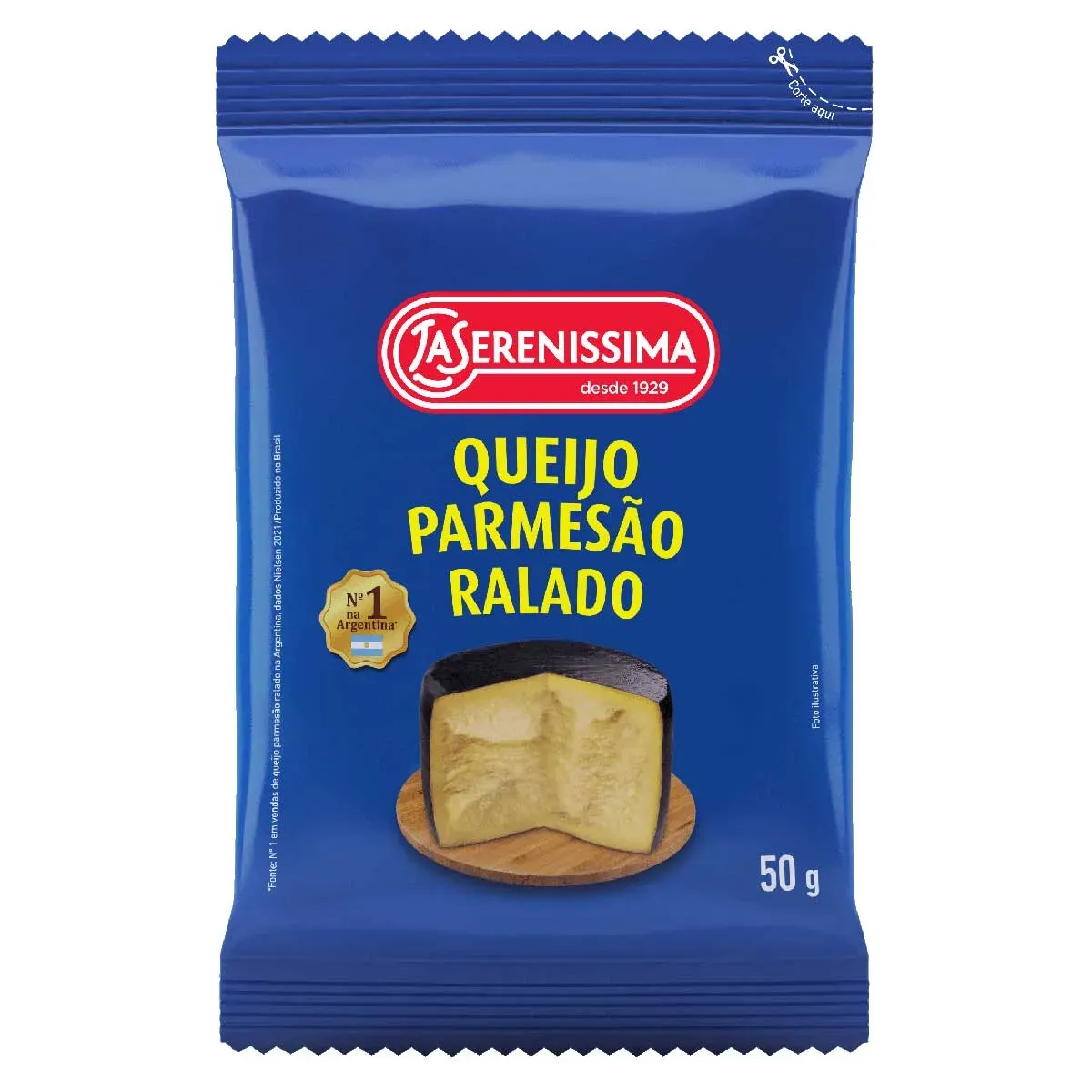 Queijo Parmesão Ralado La Serenissima 50G
