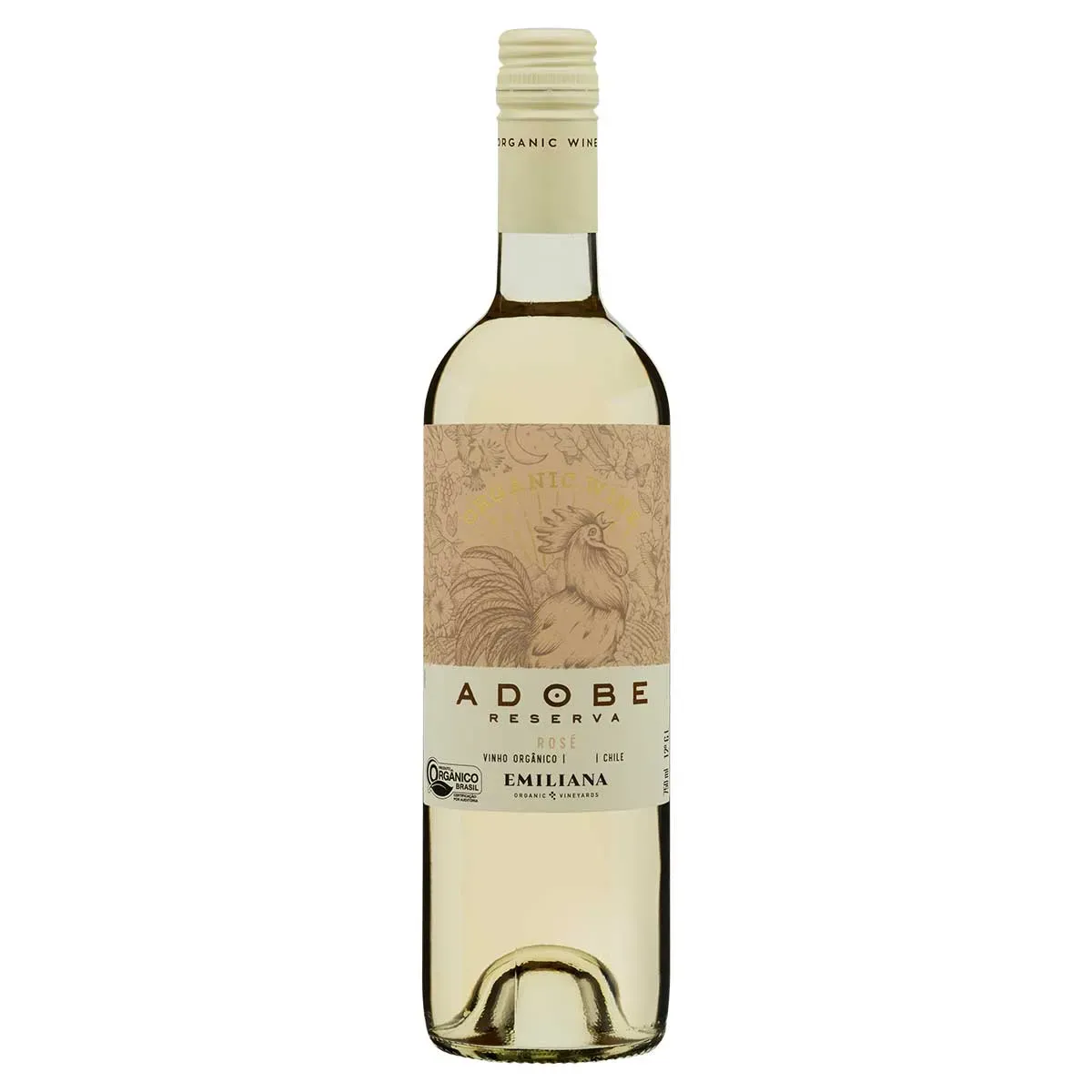 Vinho Rosé Chilleno Adobe Reserva Emiliana 750ML