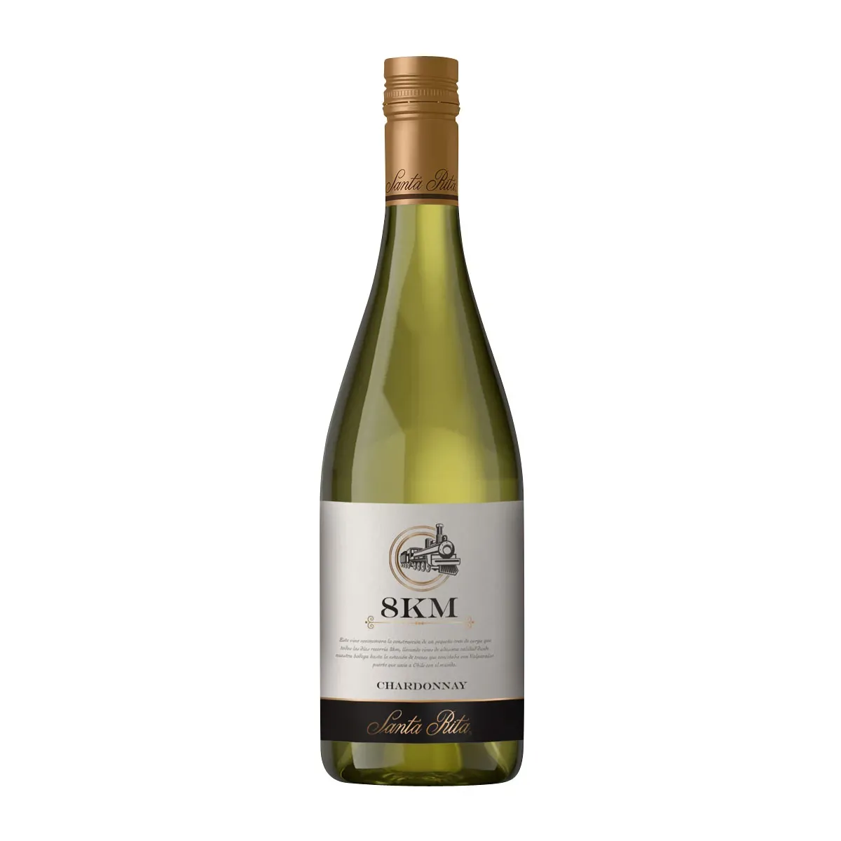 Vinho Branco 8Km Chardonnay 750ML