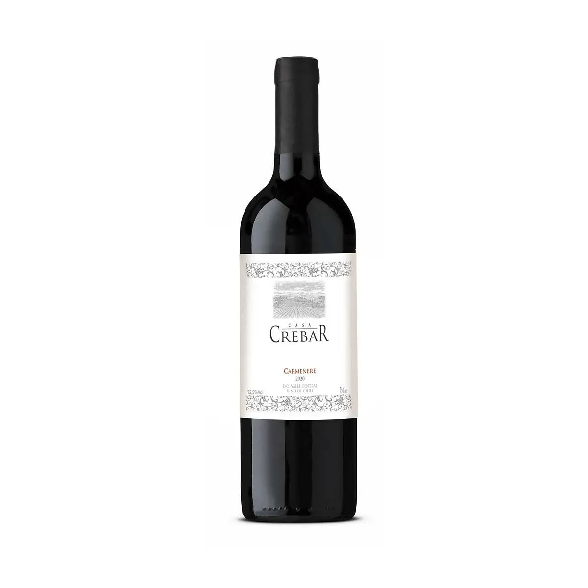 Vinho Tinto Meio Casa Crebar Carménère 750ML