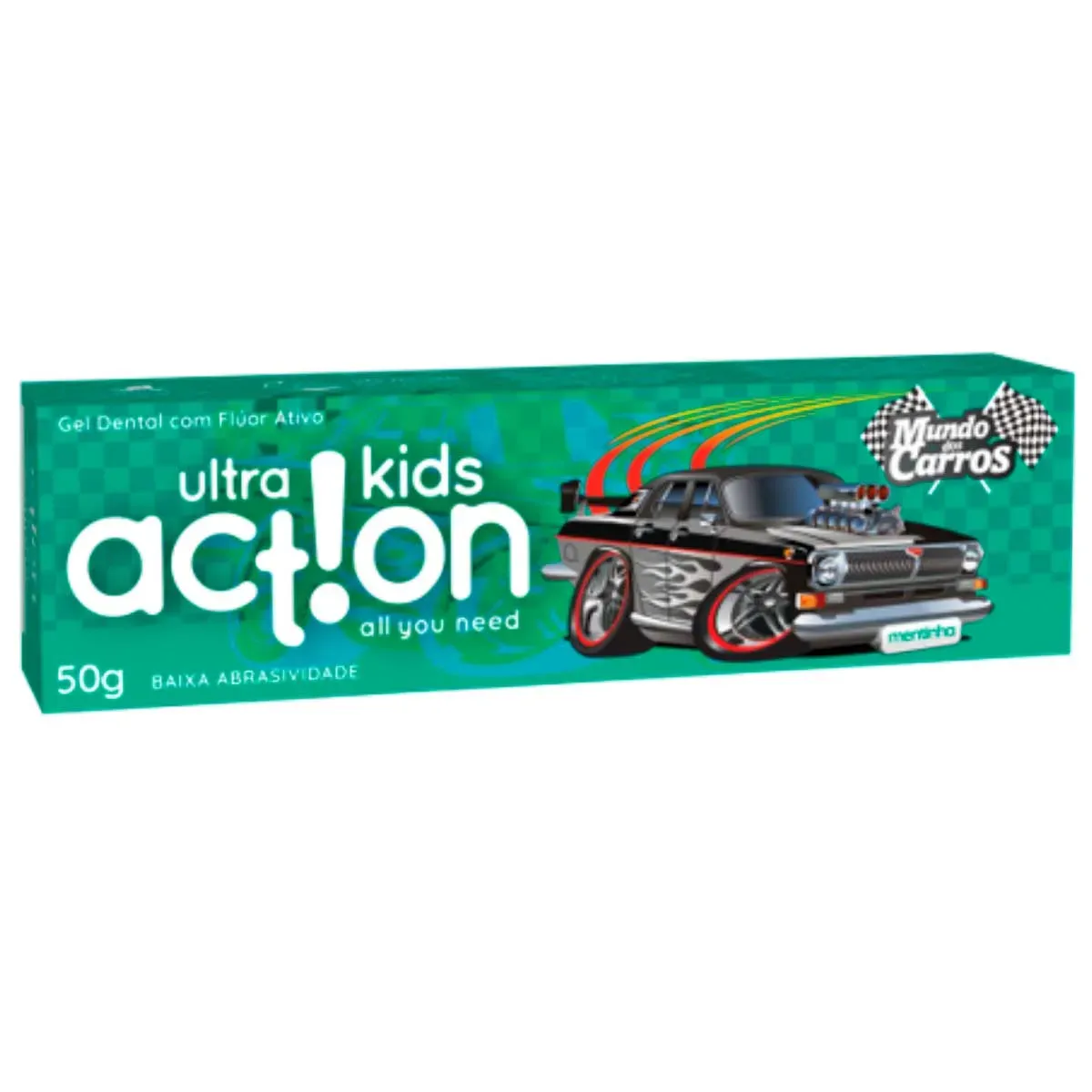 Creme Dental Infantil Boni Kids Mundo Carros 50G