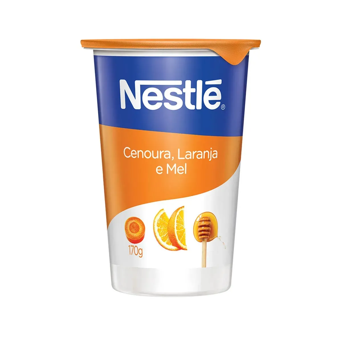 Iogurte Integral Cenoura, Mel Laranja Nestlé 170G