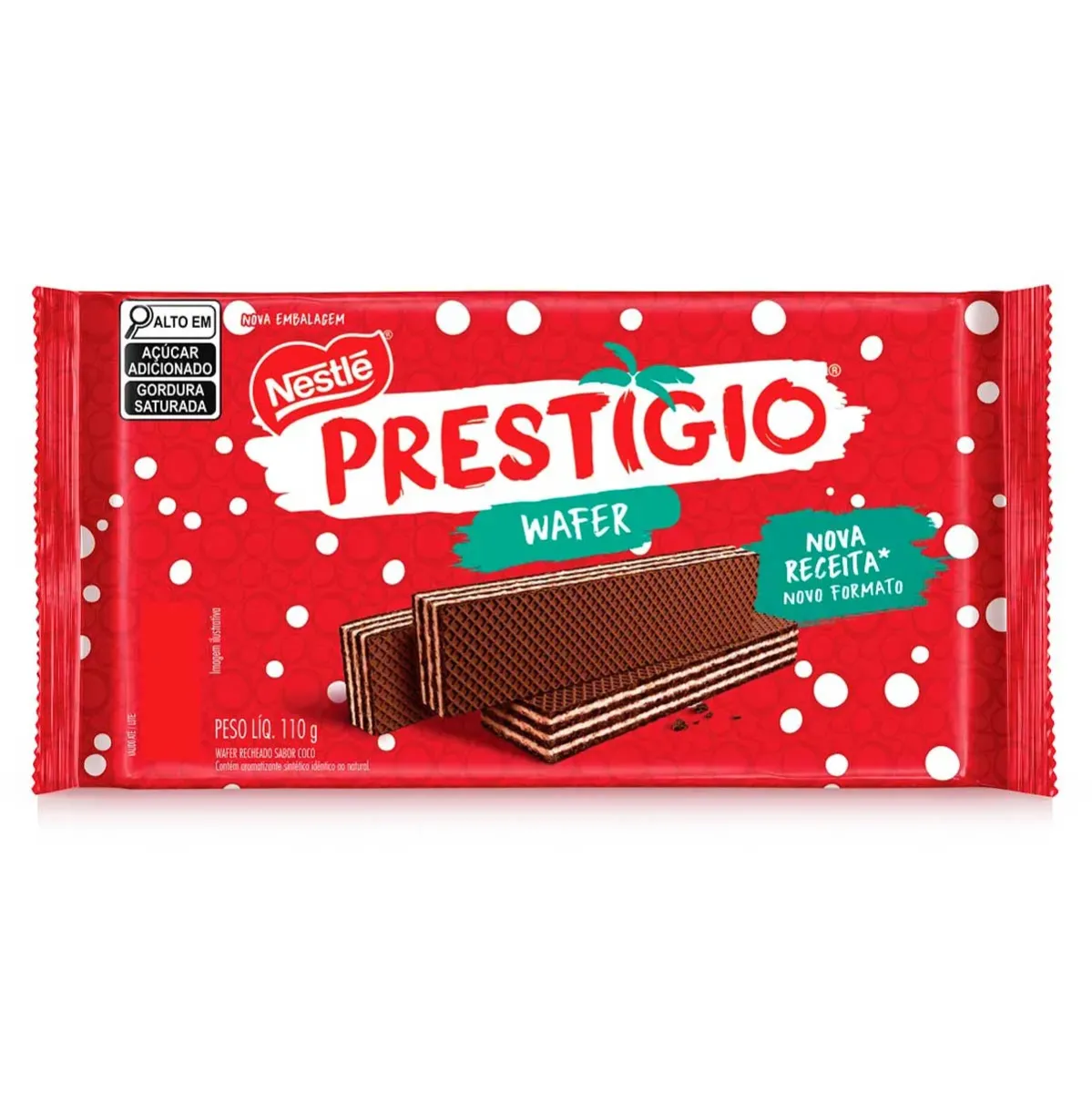 Biscoito Prestígio Wafer 110G