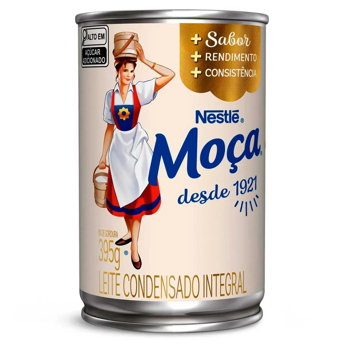Leite Condensado Moça Abre Fácil 395G