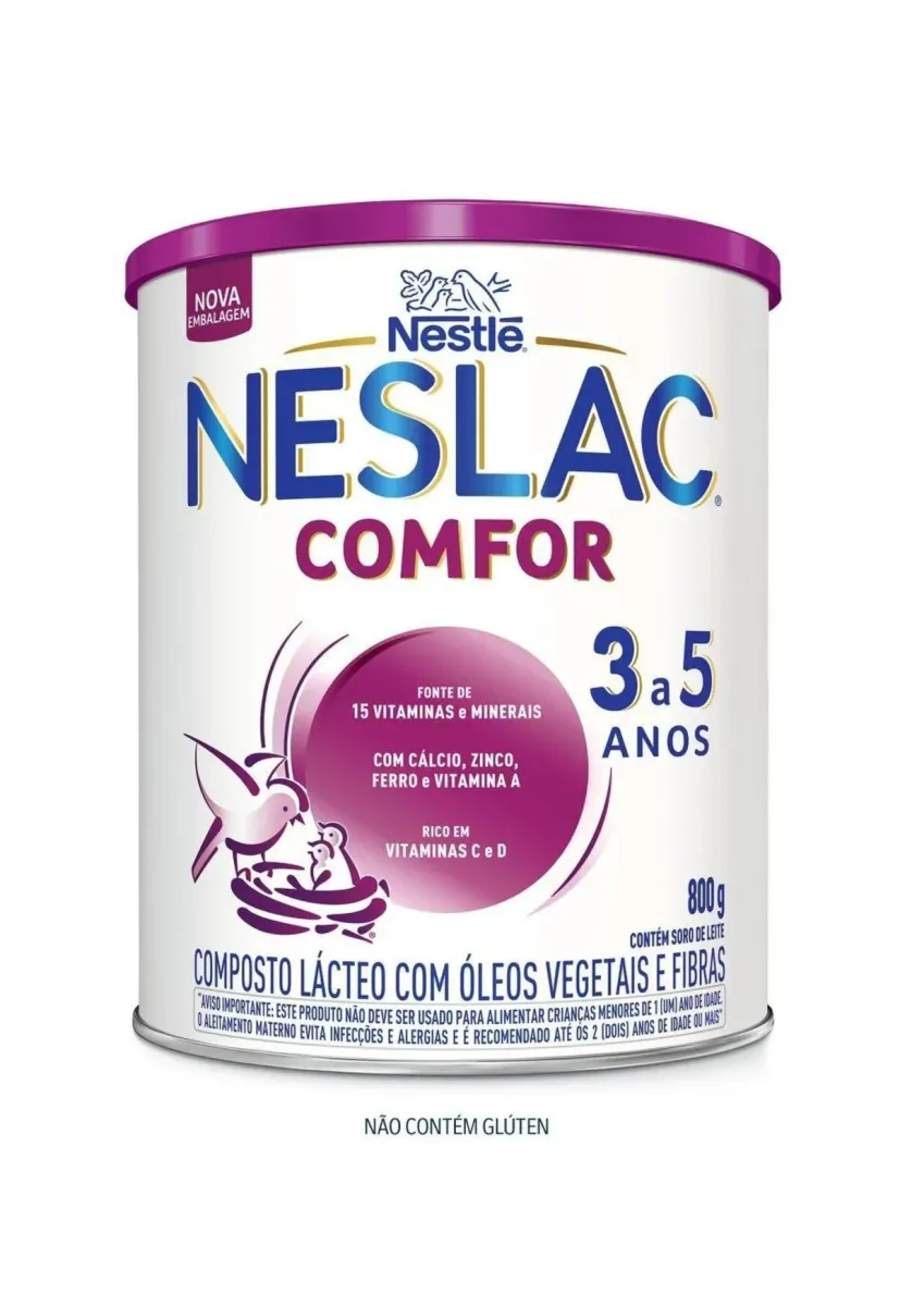 Composto Lácteo Neslac Comfor 800G