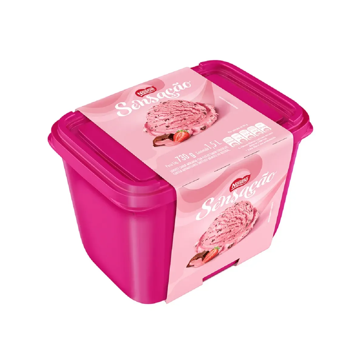 Sorvete Sensação Nestlé 1,5L