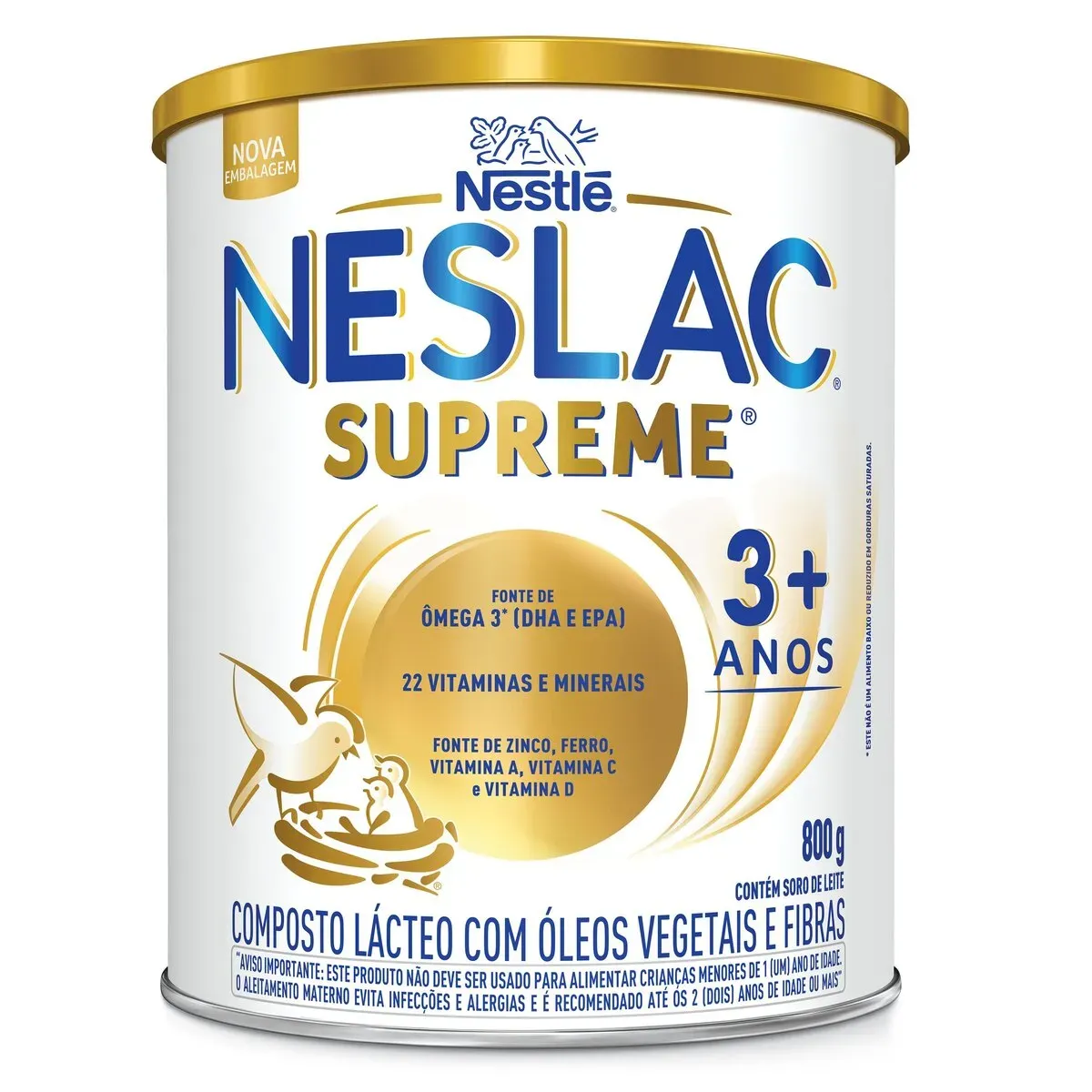 Composto Lácteo Neslac Supreme 800G