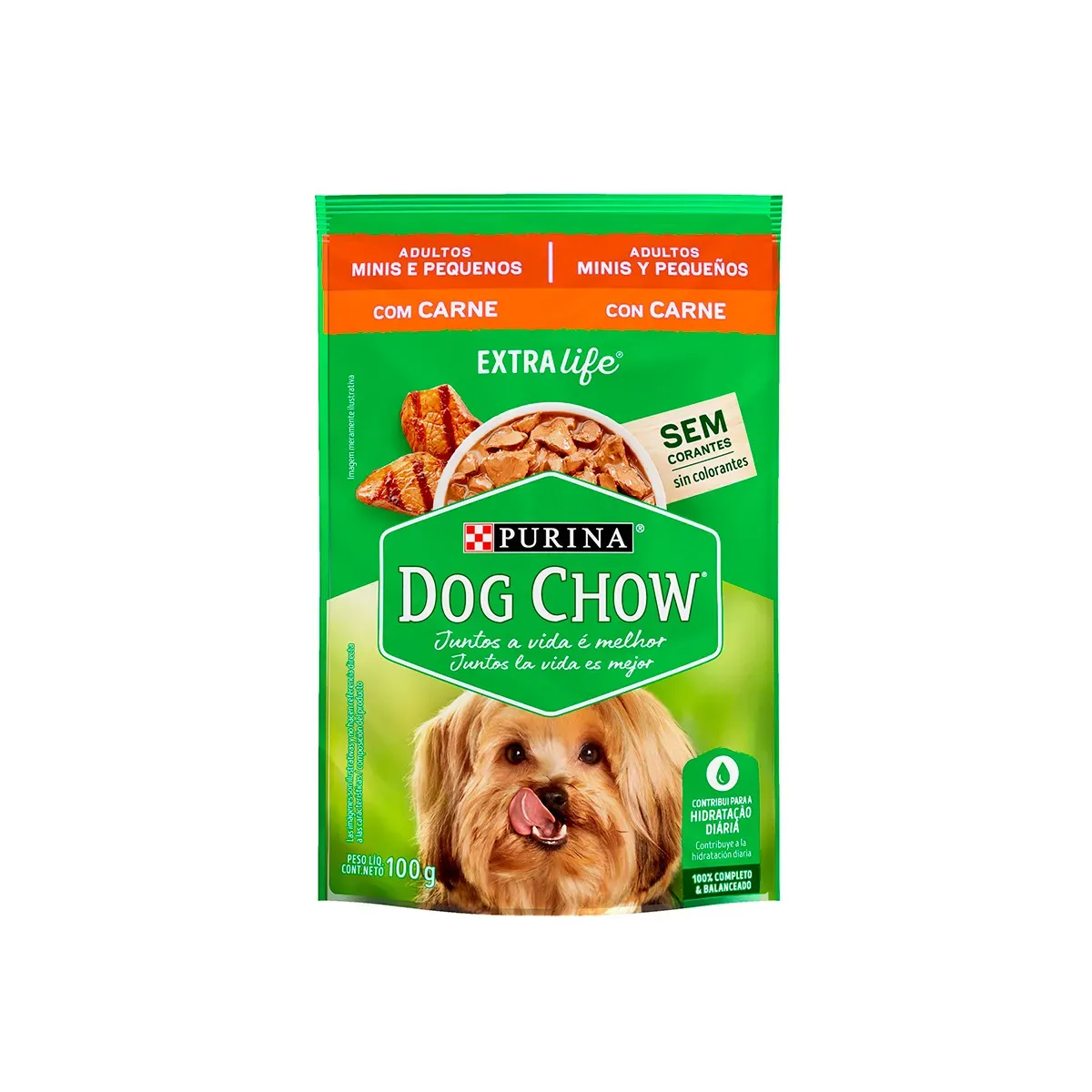 Ração Úmida Cachorro todas raças Dog Purina 100G