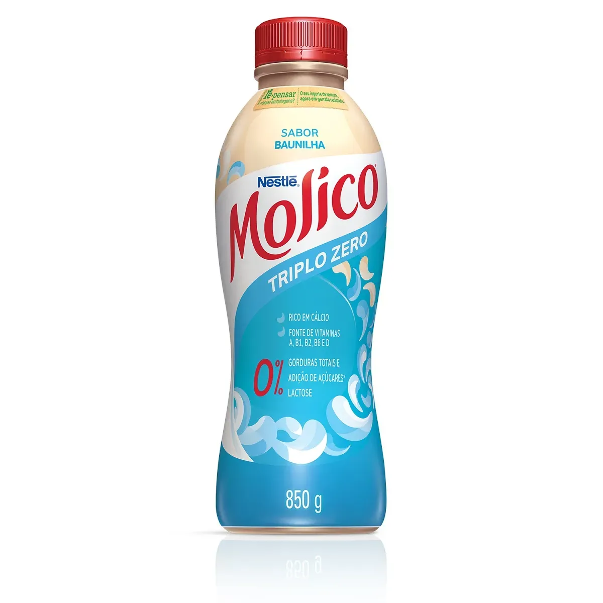 Iogurte Desnatado Zero Lactose Molico Nestlé 850G