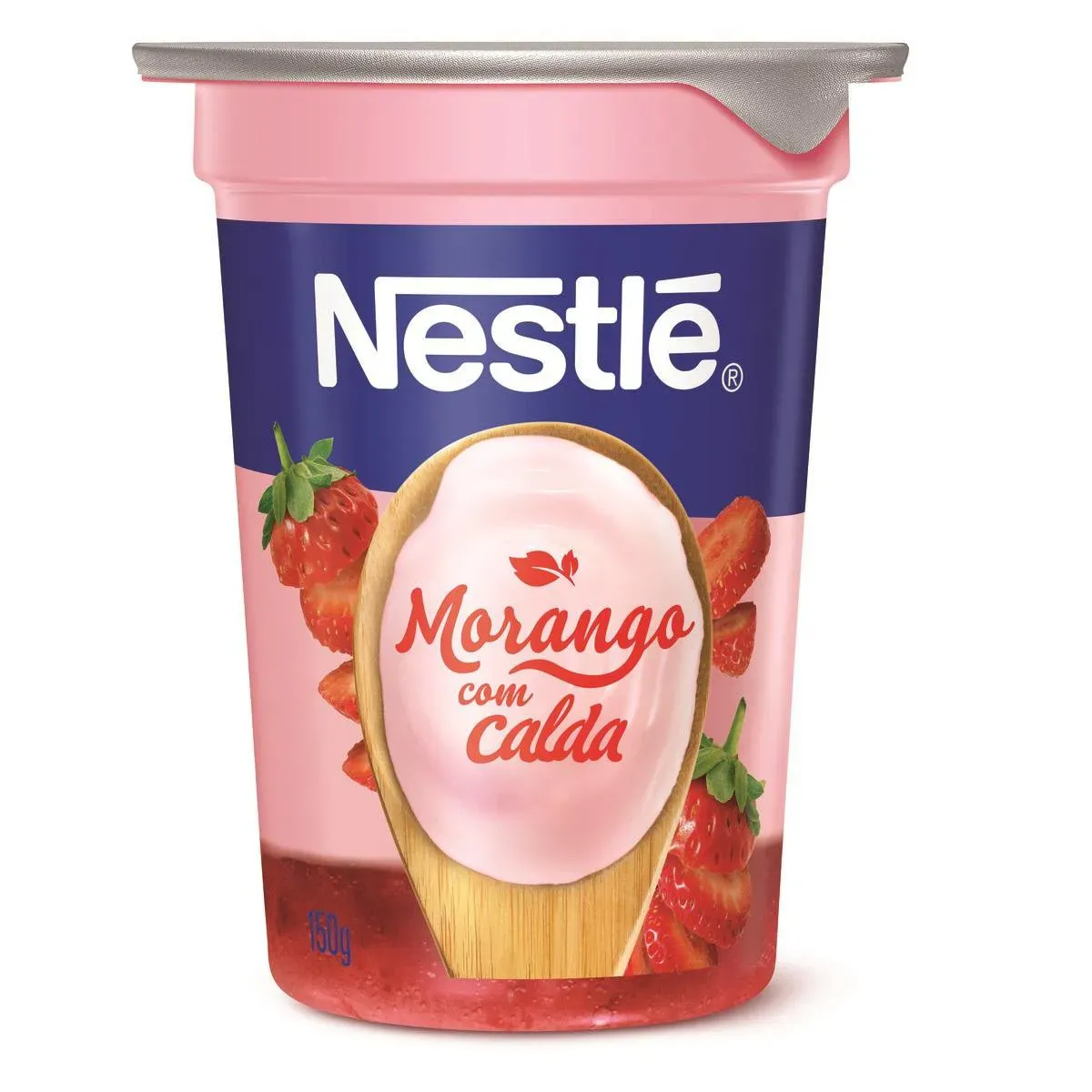 Iogurte Integral Bicamada Morango Nestlé 150G