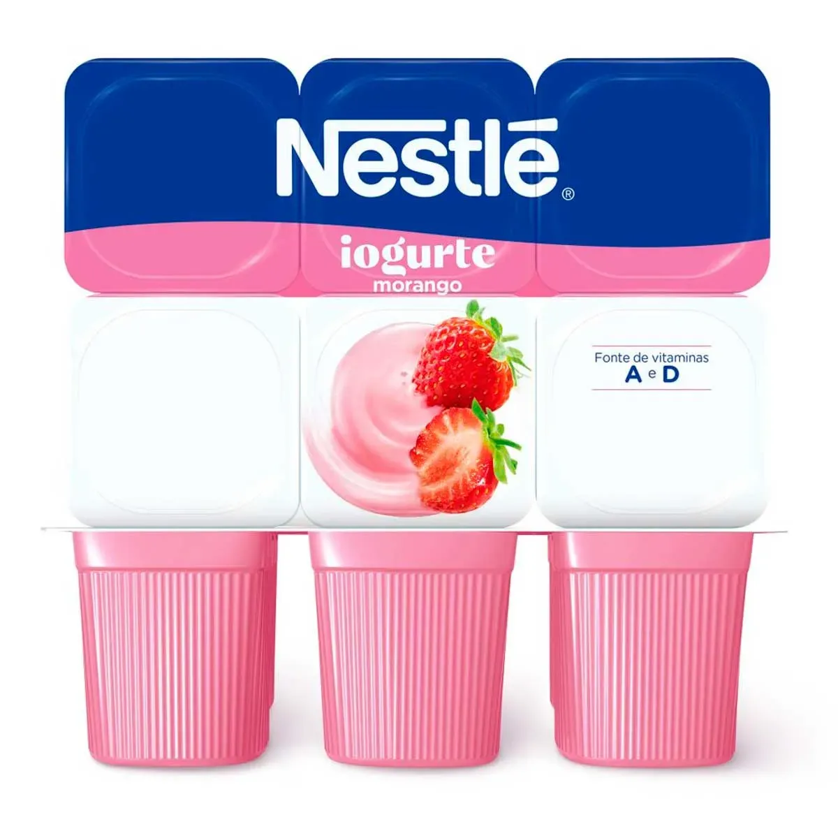 Iogurte Nestlé Morango 510G 6UN