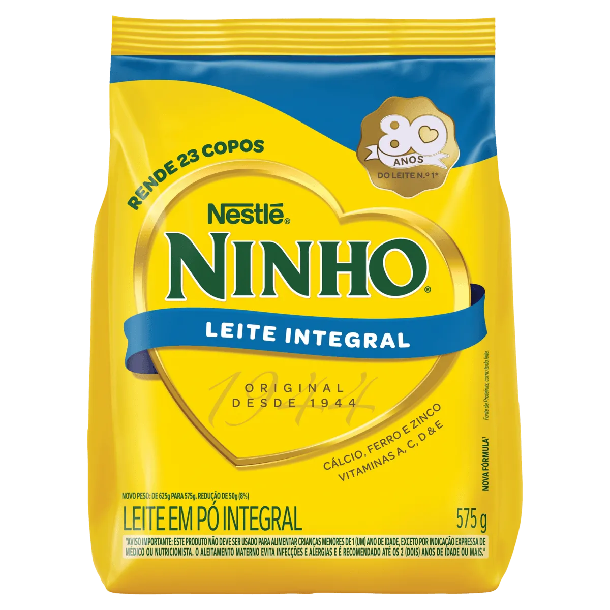 Leite em Pó Integral Ninho 575G