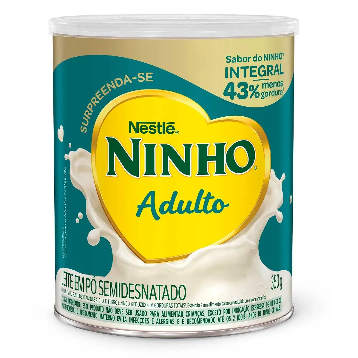 Leite em Pó Ninho Adulto 350G