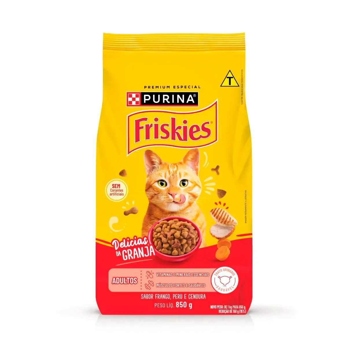 Ração Gatos Friskies Deli Granja Purina 850G