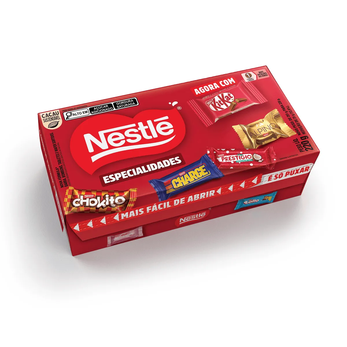 Chocolate Bombom Especialidades Nestlé 220G