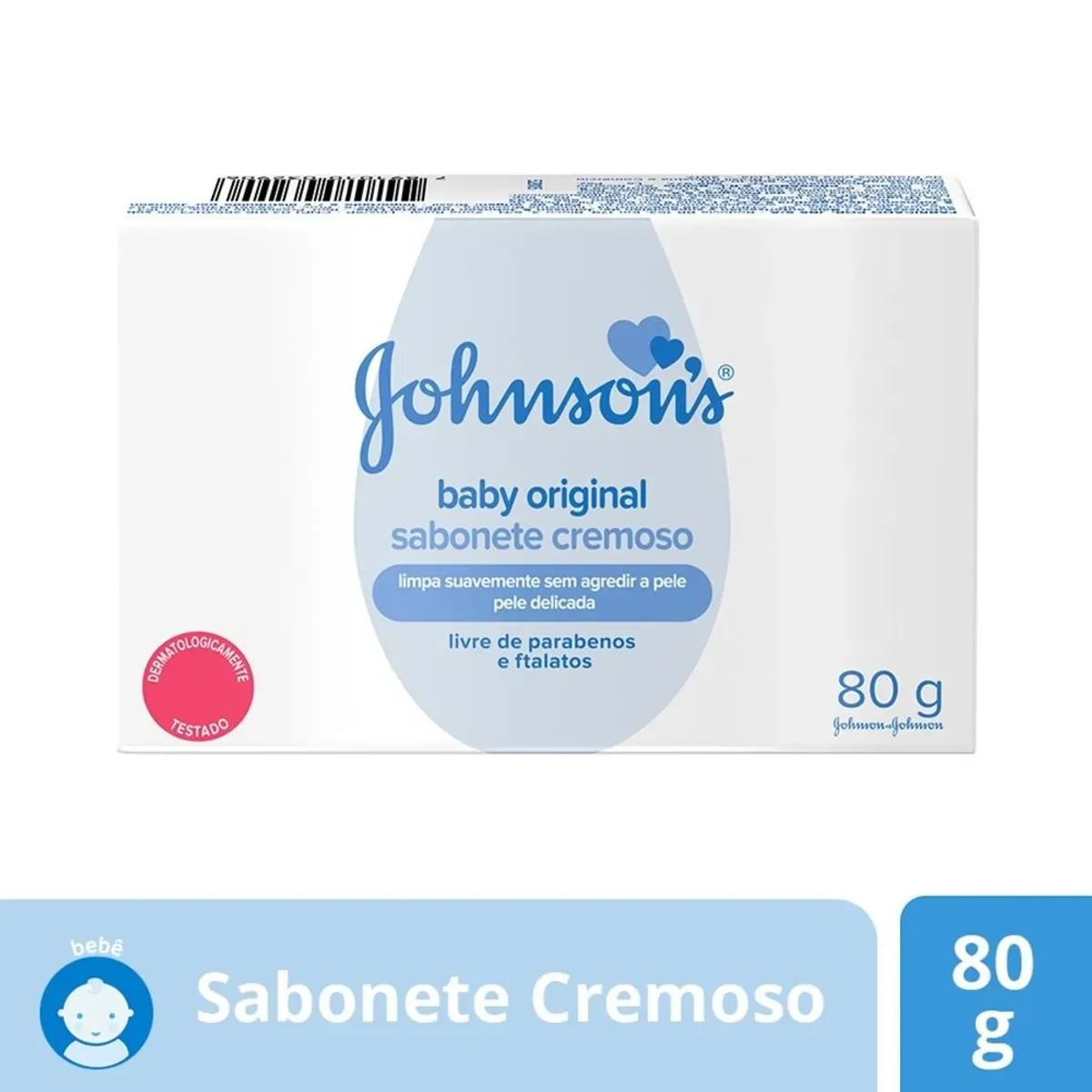 Sabonete Infantil 's Baby Johnson 80G
