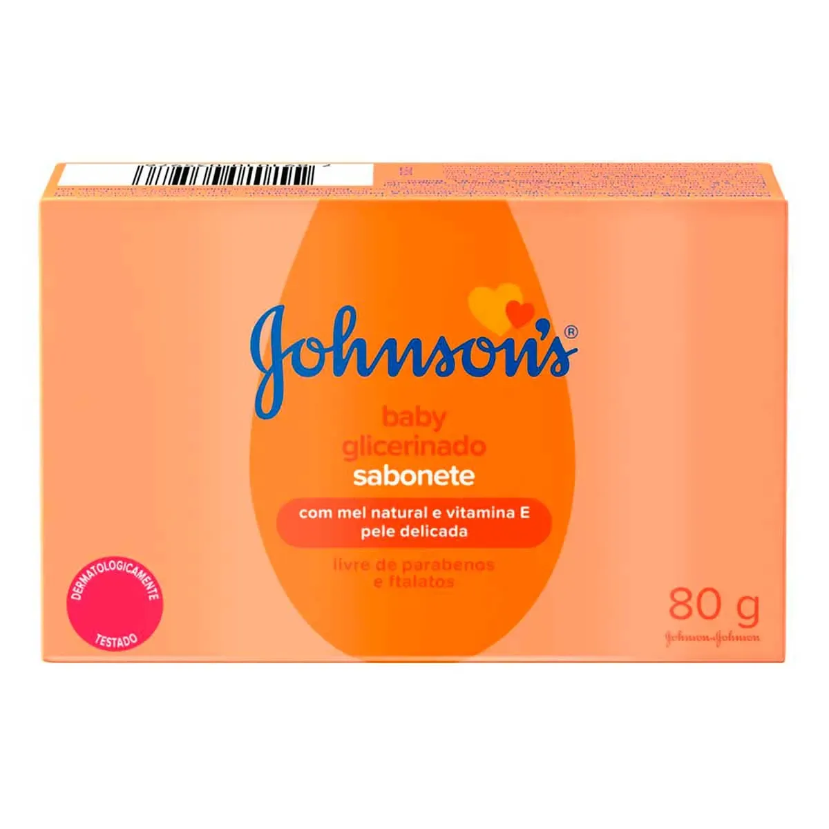 Sabonete Infantil 's Baby Glicerina Johnson 80G