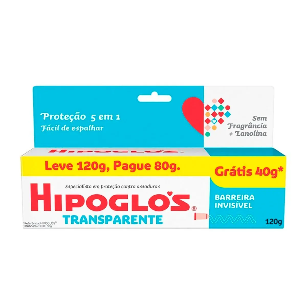 Hipoglós Pomada Preventiva Assaduras 120G
