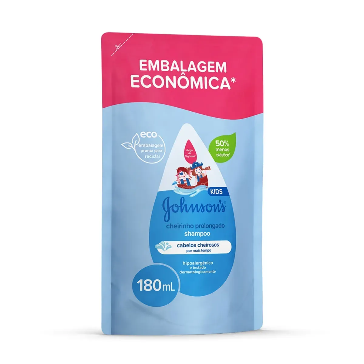 Shampoo Infantil 'S Cheirinho Johnson 180ML
